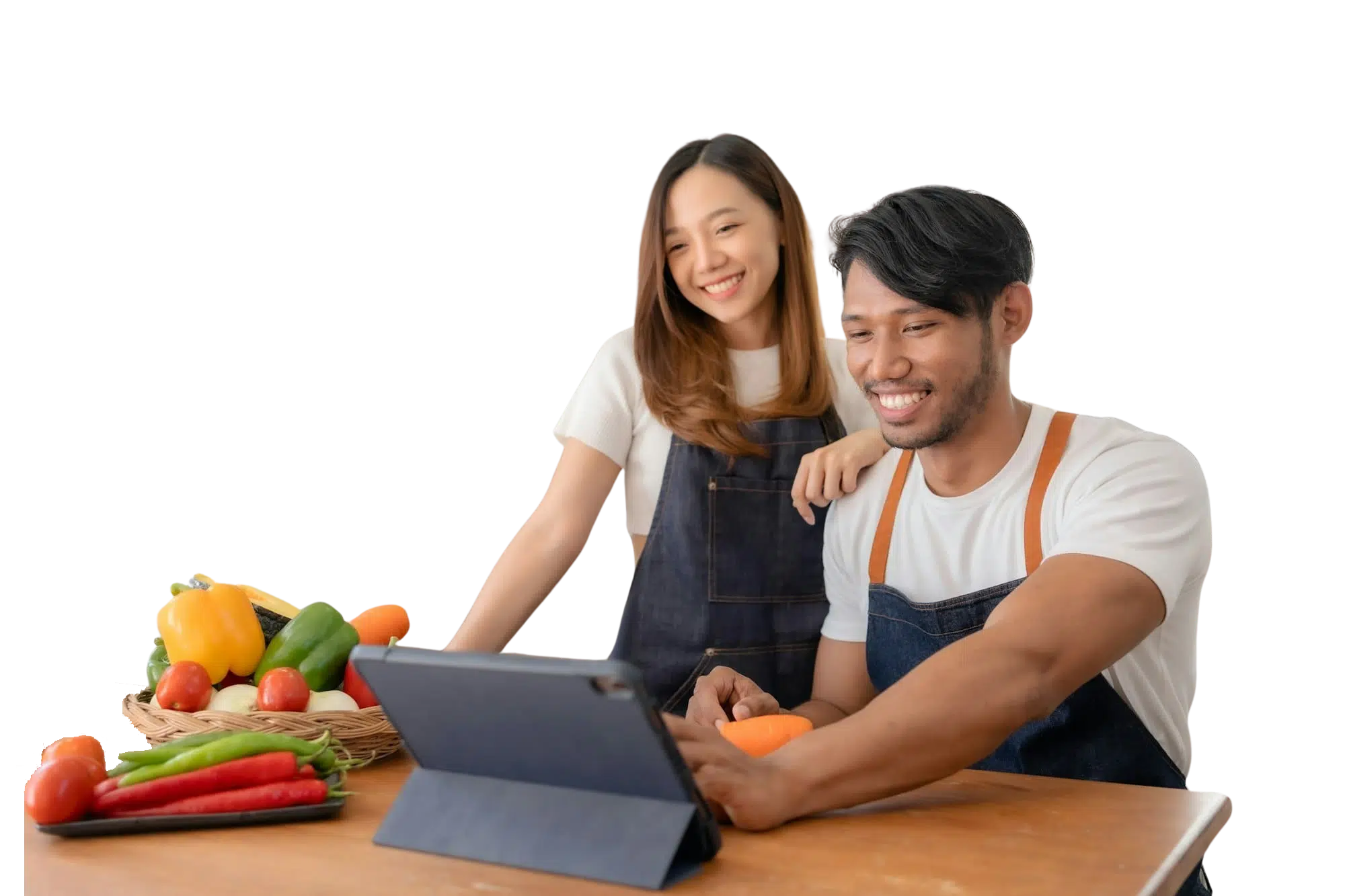 Casal aprendendo na Vida Ideal Casal aprendendo na Vida Ideal