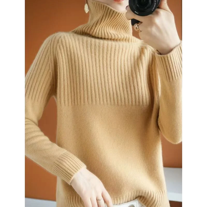 Camisa de malha vertical.