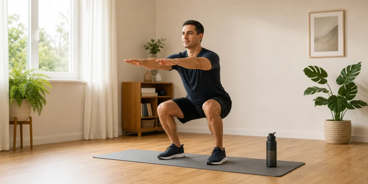 Exercícios em casa: guia seguro para iniciantes