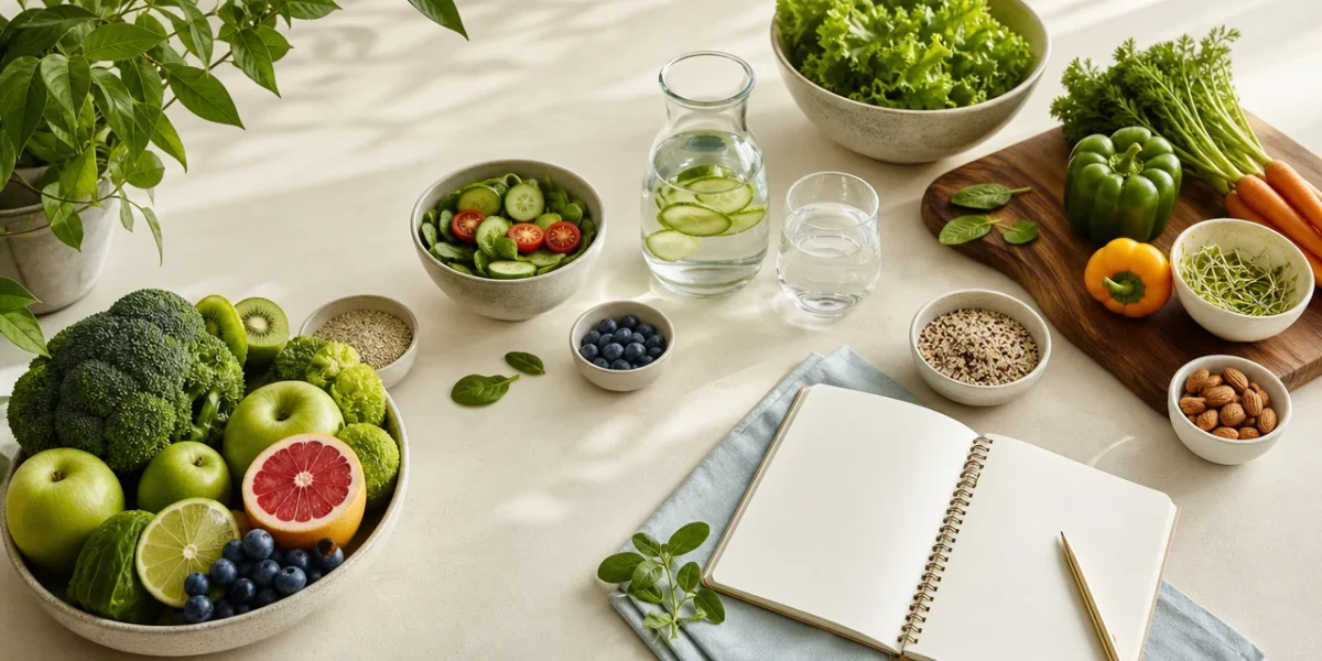 Capa do curso Detox Seguro: Hábitos Sustentáveis para Iniciantes